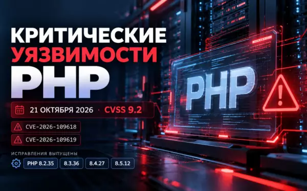 Критические уязвимости PHP: обнаружены две опасные ошибки безопасности. Что делать владельцам сайтов?